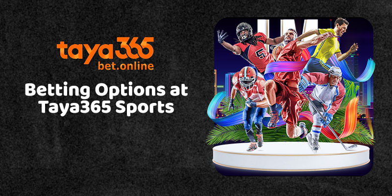 Betting Options at Taya365 Sports